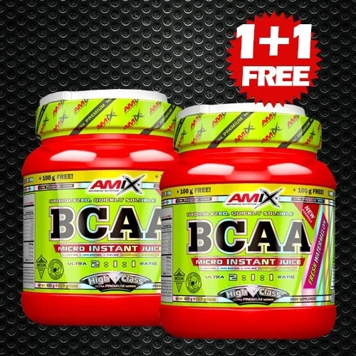 Amix Nutrition BCAA Micro-Instant Juice 1+1 FREE