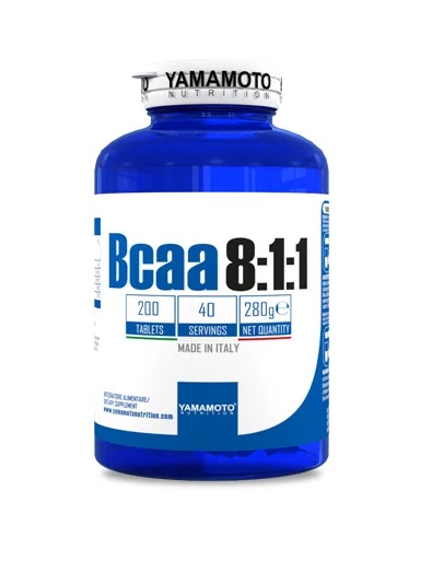 Yamamoto Nutrition Bcaa PRO 8:1:1 Kyowa® Quality 200 tablets / 40 doses
