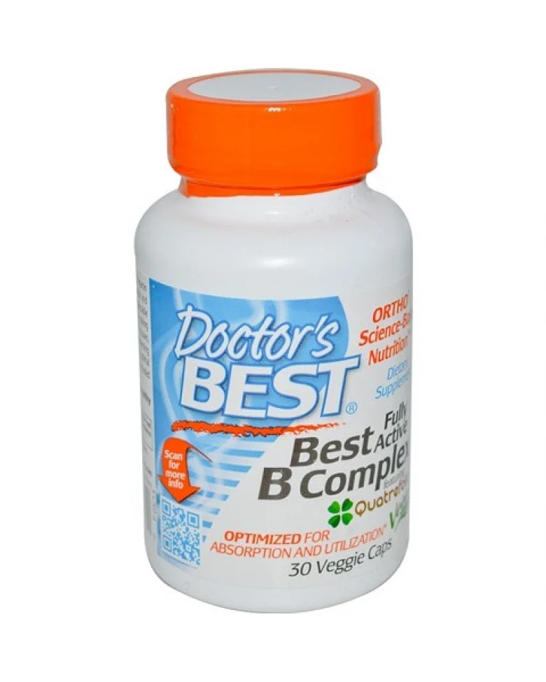 Doctors Best Fully Active B Complex 30 capsules