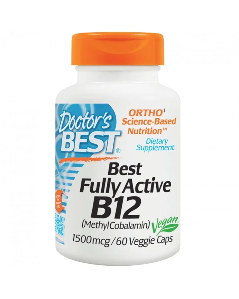 Doctor\s Best Vitamin B12 Methylcobalamin 1500 mcg / 60 capsules