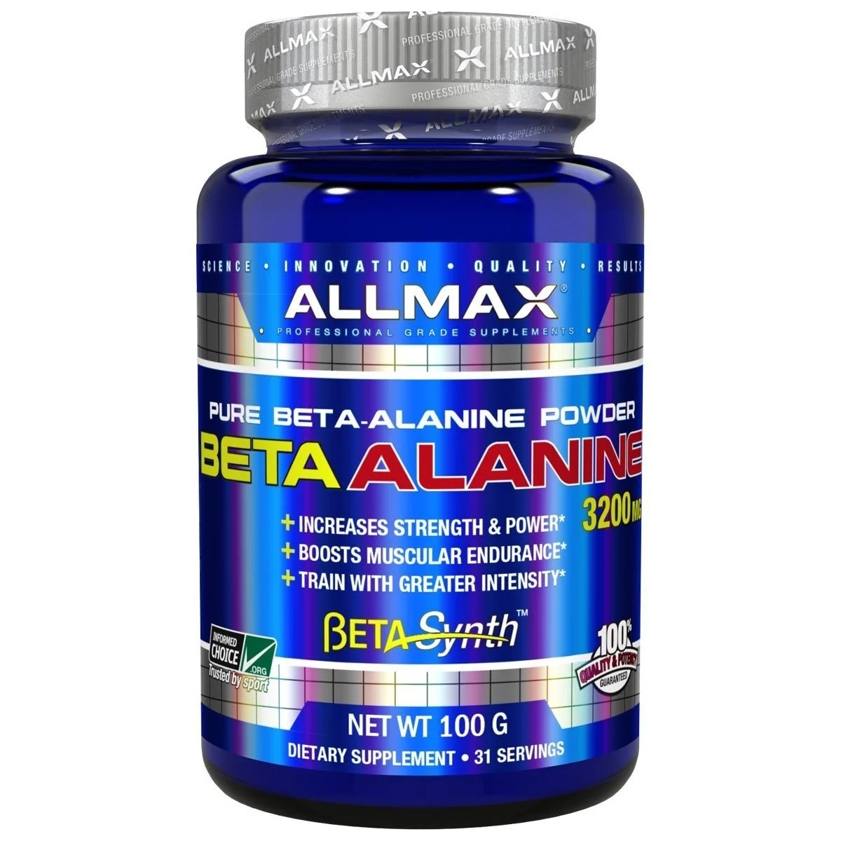 Allmax nutrition Beta-Alanine 100 grams
