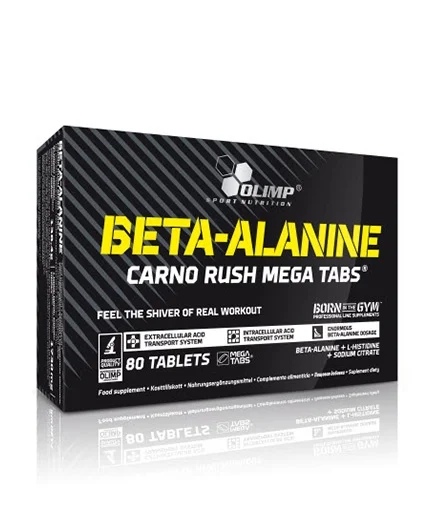 Olimp Beta-Alanine Carno Rush Mega Tabs / 80 tablets