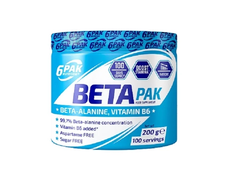 6 Pak Nutrition Beta Pak 200 g