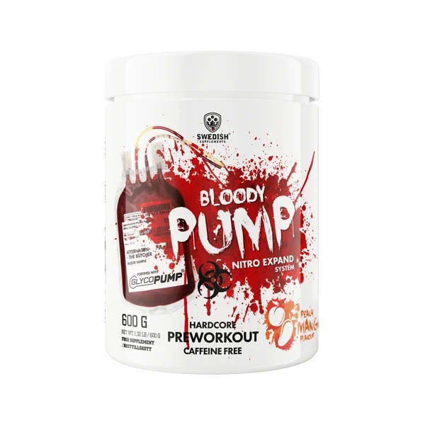SWEDISH Supplements Bloody Pump / Nitro Expand System 600 g