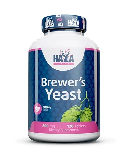 Haya Labs Brewer\s Yeast 800 mg / 120 tablets