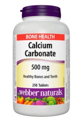 Webber Naturals Calcium Carbonate