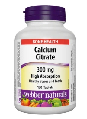 Webber Naturals Calcium Citrate / Calcium Citrate