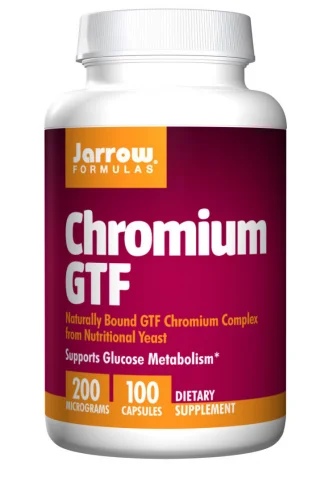 Jarrow Formulas Chromium GTF 100 caps / 200 mcg.