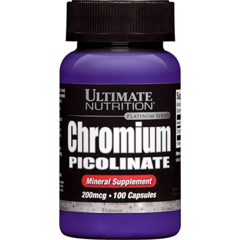 Ultimate Nutrition Chromium Picolinate 200 mg 100 capsules