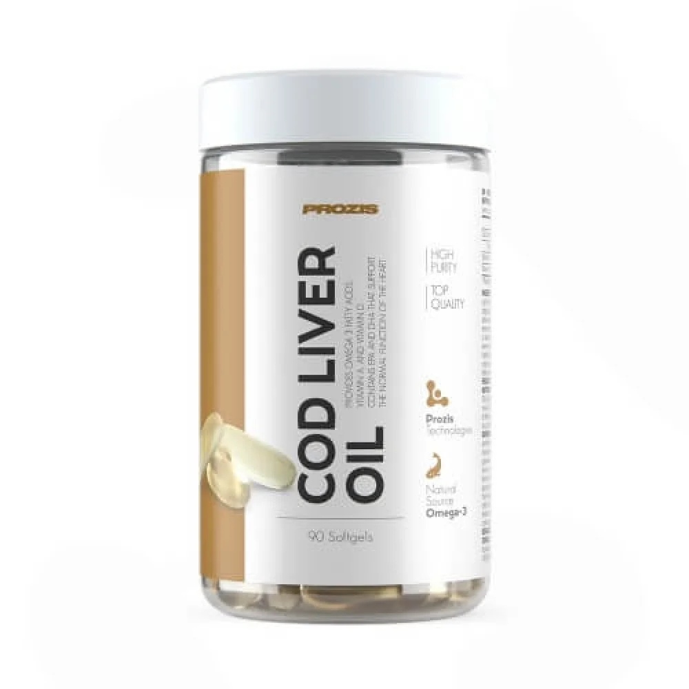 Prozis Sport COD LIVER OIL 1000 mg / 90 gel capsules
