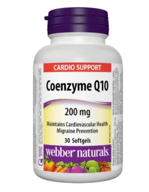 Webber Naturals Coenzyme Q10 / Coenzyme Q10