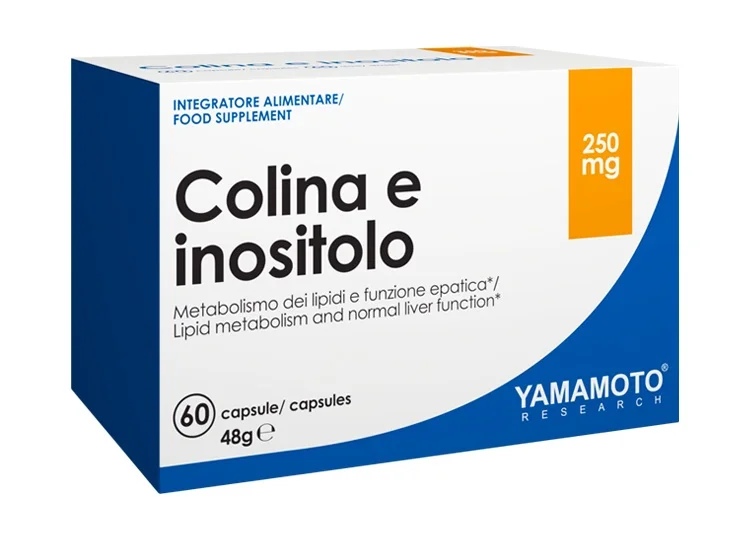 Yamamoto Natural Series Colina e Inositolo - Choline and Inositol 60 capsules / 60 doses