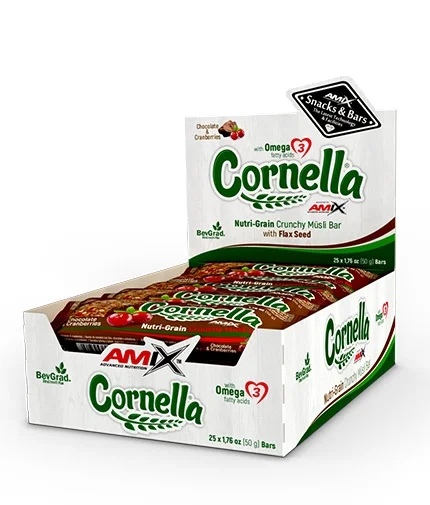 Amix Nutrition Cornella® Muesli Bar Box / 25x50 g