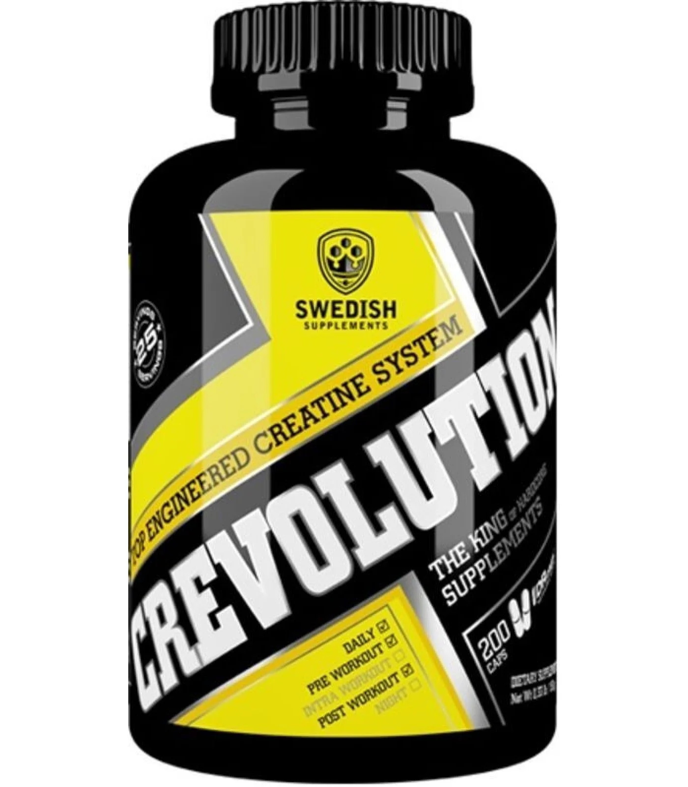 SWEDISH Supplements Crevolution Magnum / Watt\s Up -150 capsules