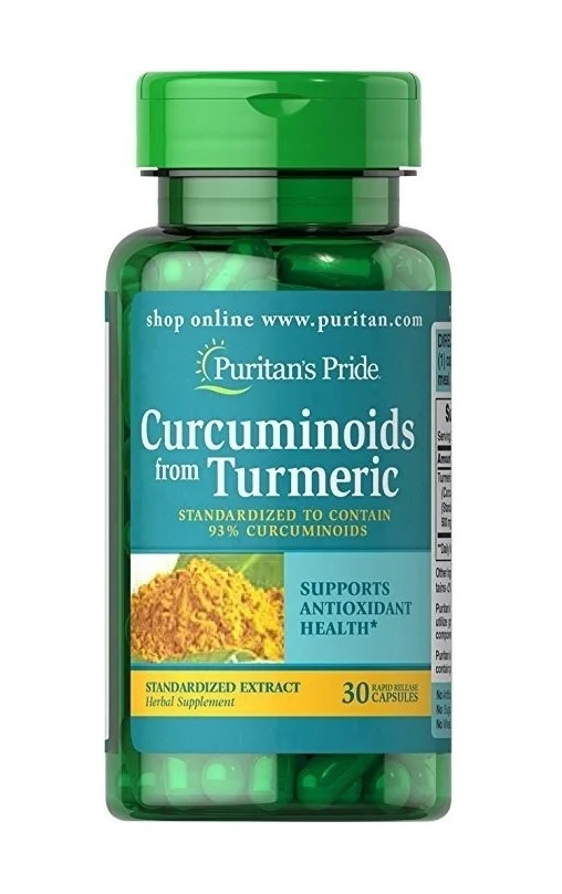 Puritan\s Pride Curcuminoids from Turmeric 30 capsules
