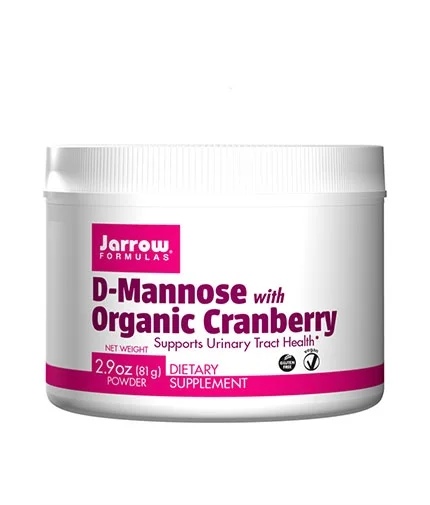 Jarrow Formulas D-Mannose With Organic Cranberry - 81 gr