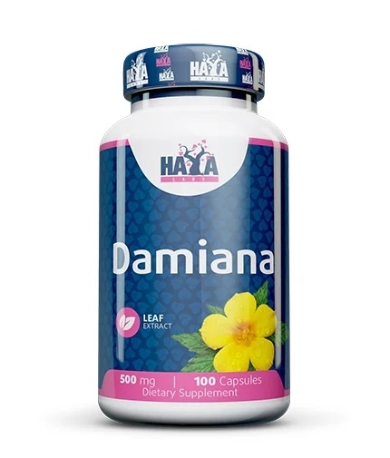 Haya Labs Damiana Leaf Extract / 100 Capsules