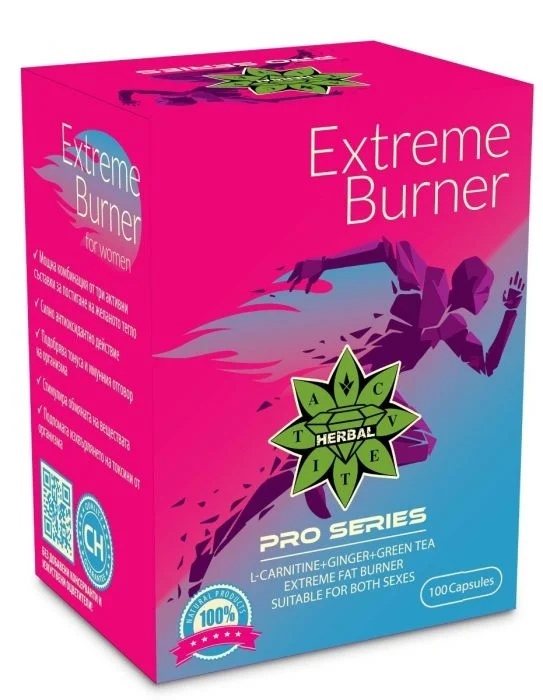 Cvetita Herbal Extreme Burner - 100 capsules