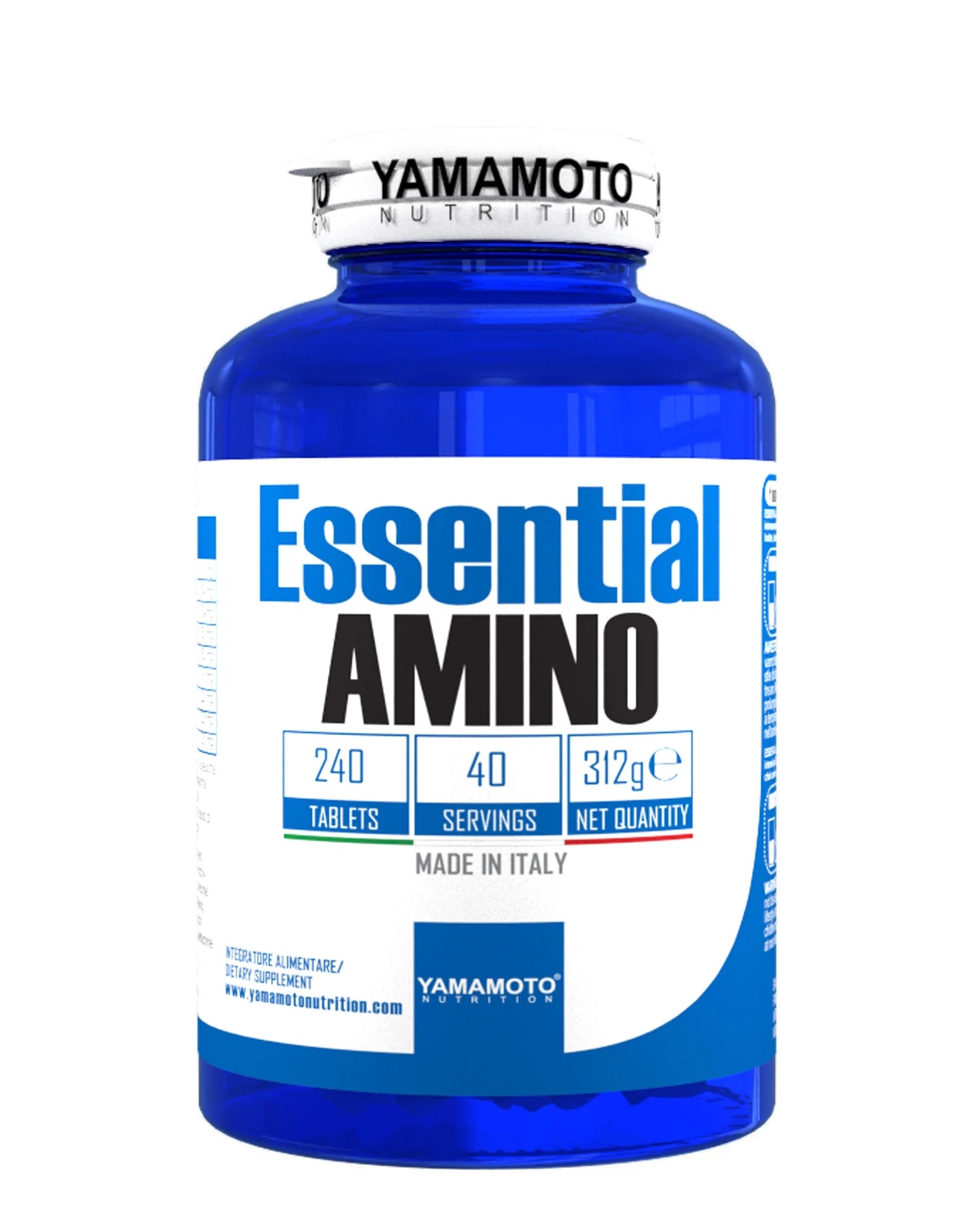Yamamoto Nutrition Essential Amino 240 capsules / 40 doses / 312 g