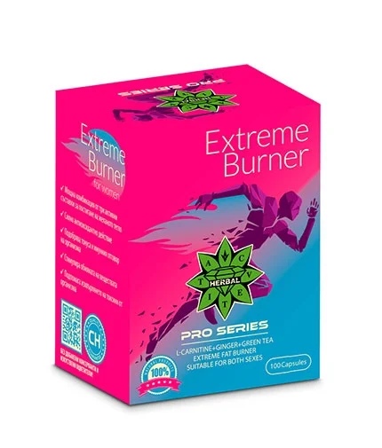 Cvetita Herbal Extreme Burner / 100 capsules