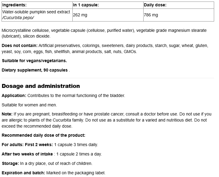 Natural Factors WomenSense® | BladderSense™-factsheets