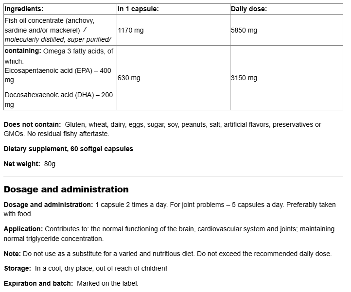 Natural Factors RX Omega-3 Extra Strength-factsheets