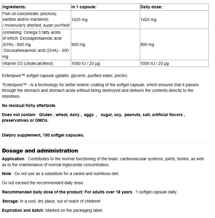 Natural Factors RX Omega-3 Maximum Triple Strength-factsheets
