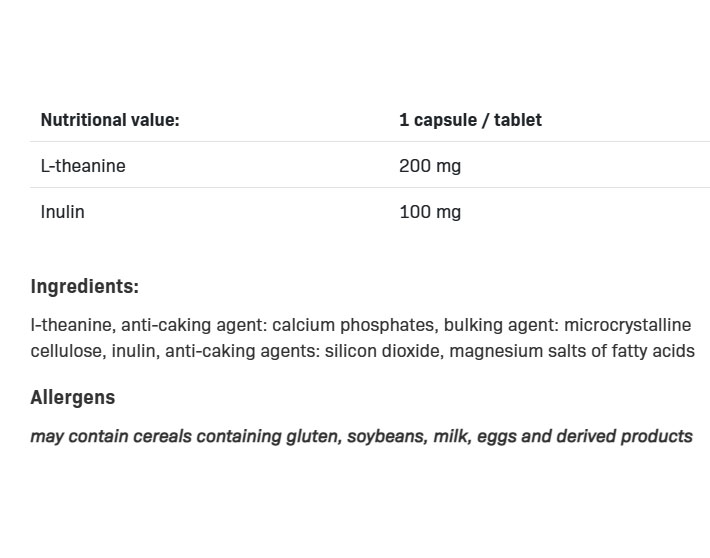 SFD Theanine-factsheets