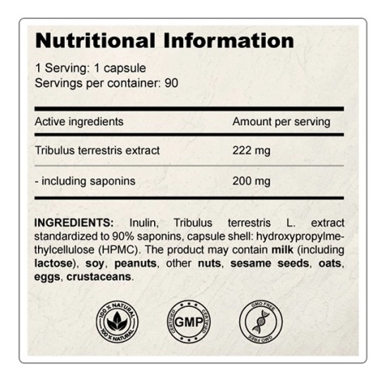 True Health Tribulus Max-factsheets