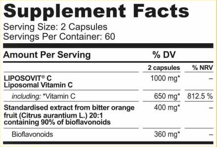 Hero.Lab Vitamin C Liposovit® | Liposomal Vitamin C 650 mg-factsheets