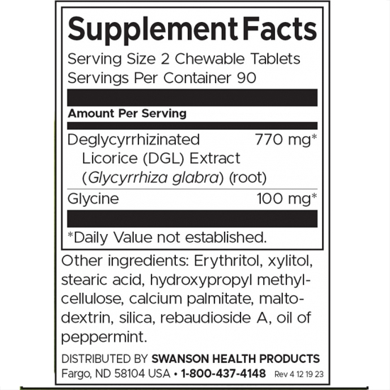 Swanson DGL-factsheets