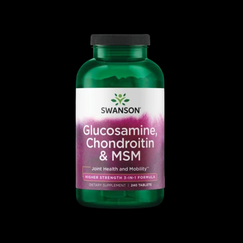 Swanson Glucosamine, Chondroitin & MSM-factsheets