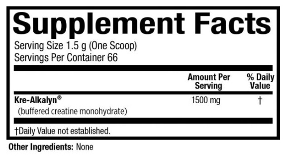 All American EFX Kre-Alkalyn EFX Powder-factsheets