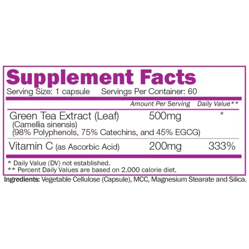Naturalico Advanced Green Tea-factsheets