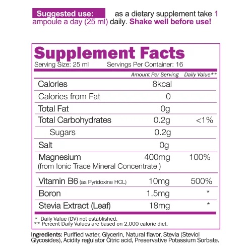 Naturalico Ionic Magnesium with Stevia-factsheets