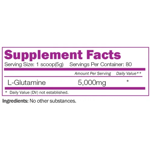 Naturalico L-Glutamine Powder-factsheets