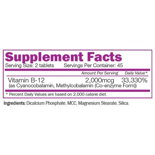 Naturalico Vitamin B-12-factsheets
