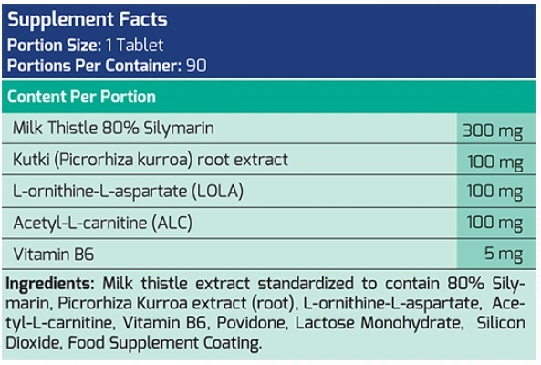 MLO My Liver Optimizer and Detoxifier-factsheets