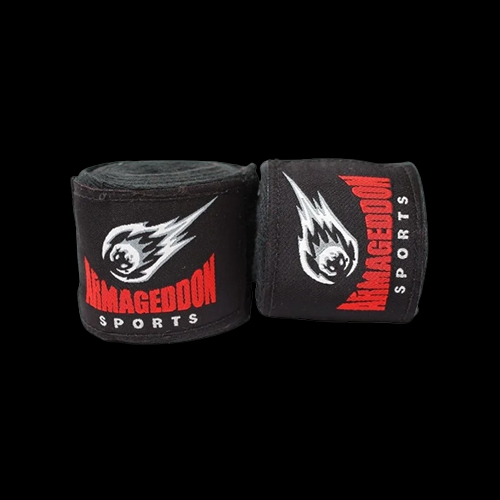 Armageddon Sports Boxing Hand Wrap 300 cm - Black-factsheets