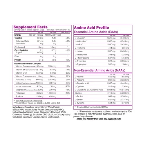 Naturalico Whey Protein-factsheets