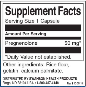 Swanson Super-Strength Pregnenolone-factsheets