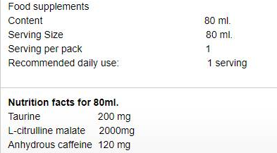 Allnutrition Energy Shock-factsheets