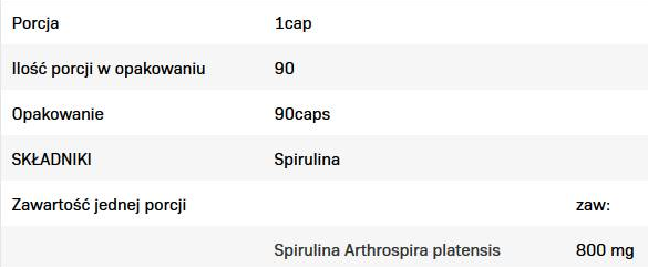 Allnutrition Spirulina-factsheets