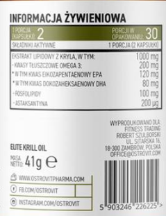 OstroVit Elite Krill Oil 500 mg-factsheets