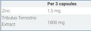 Weider Premium Tribulus 600 mg-factsheets