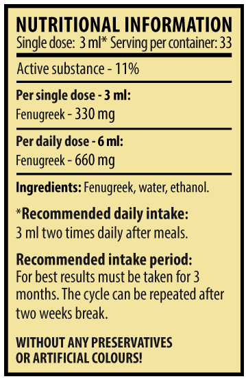 Cvetita Herbal Testo Herb Liquid 100 ml-factsheets