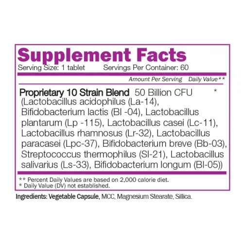 Naturalico Probiotic 50 Bilion-factsheets