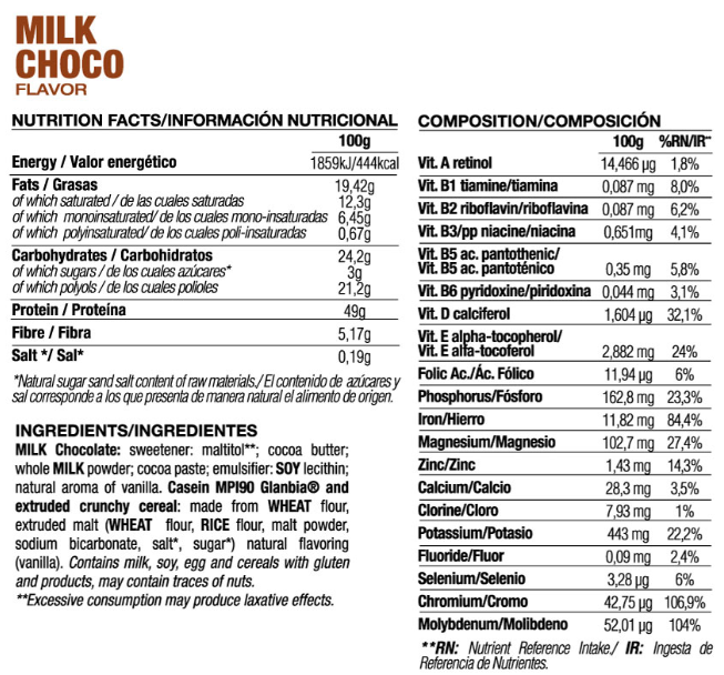 Quamtrax Protein Crunchy-factsheets