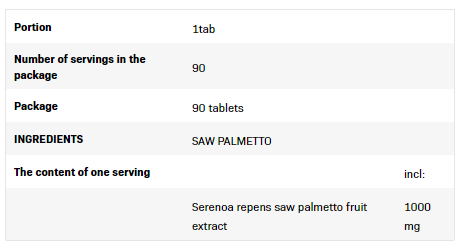 SFD Saw Palmetto-factsheets