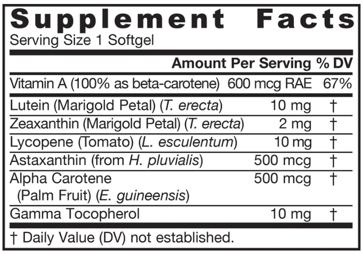 Jarrow Formulas CarotenAll-factsheets